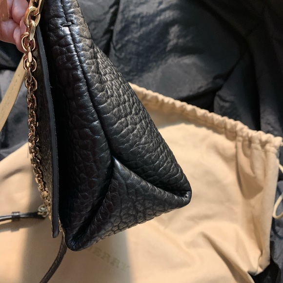 Burberry Grainmediun mildenhall clutch. Black. - Picture 4 of 12